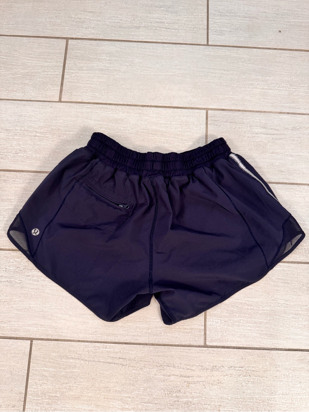 lululemon athletica Women’s Navy Athletic Running Shorts